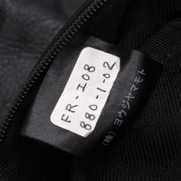 Yohji Yamamoto FEMME Reversible Wrinkled Leather Tote Bag K-170055_015