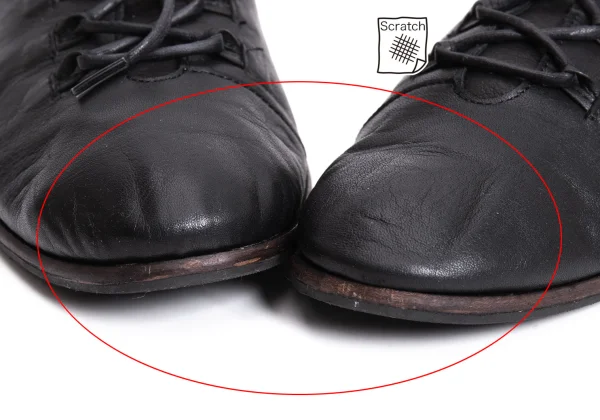 Y's Side-opened Design Leather Shoes K-170057_003