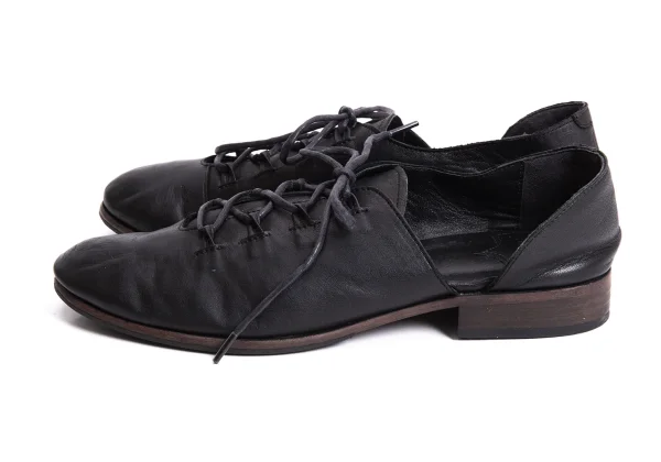 Y's Side-opened Design Leather Shoes K-170057_004