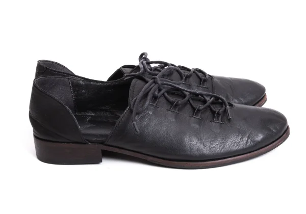 Y's Side-opened Design Leather Shoes K-170057_006