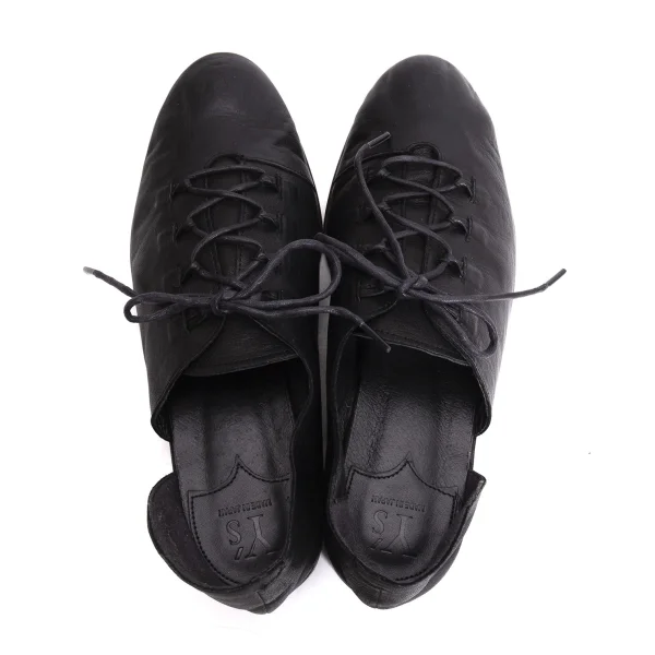 Y's Side-opened Design Leather Shoes K-170057_008