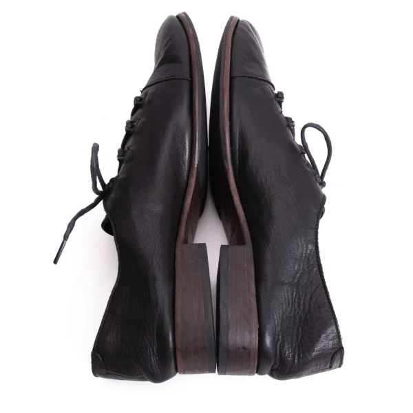 Y's Side-opened Design Leather Shoes K-170057_009