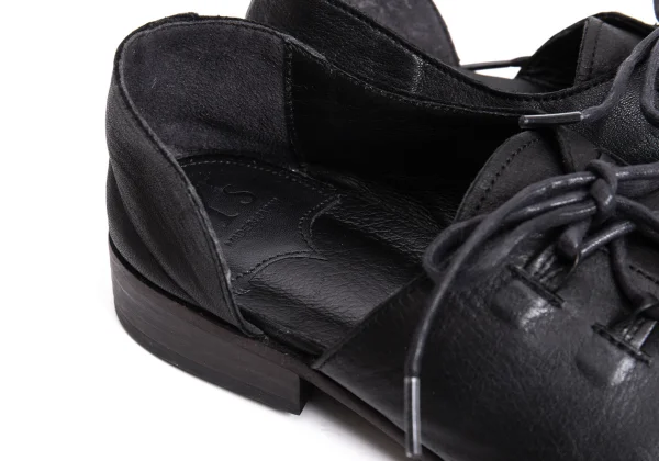 Y's Side-opened Design Leather Shoes K-170057_013