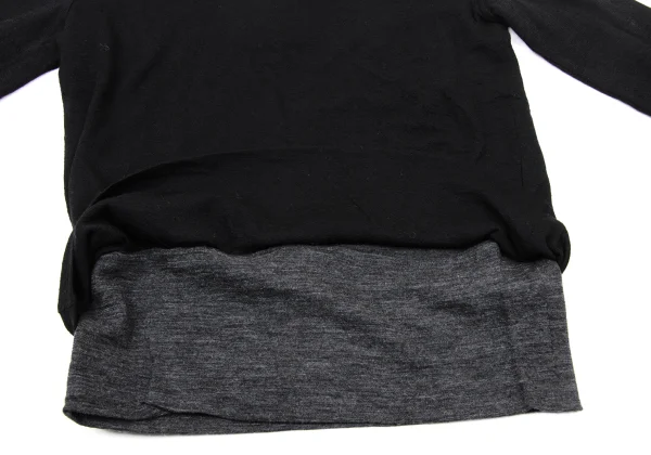 Y's Layered Wool Knit Top K-170058_008