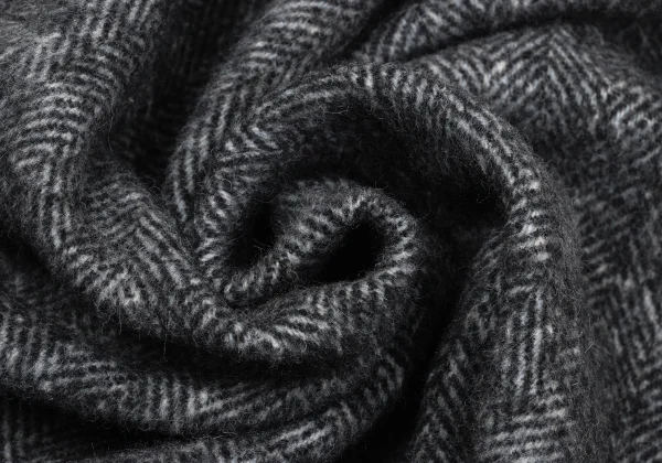 Y's Wool Nylon Herringbone Jacket & Skirt K-170061_019