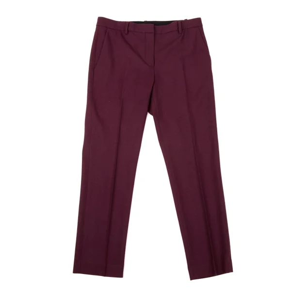 Theory Blended Wool Pants Bordeaux 4 K-170063_001