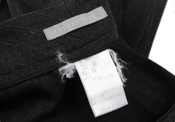 Theory luxe Wool Stripe Flare Pants K-170064_012