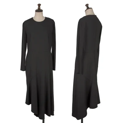 Max Mara Switching Sleeves Asymmetry Dress