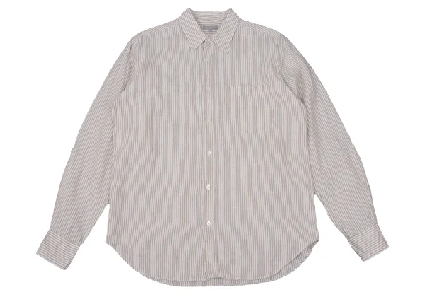 MARGARET HOWELL Linen Striped Shirt K-170068_002