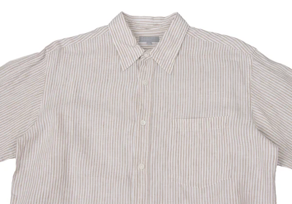 MARGARET HOWELL Linen Striped Shirt K-170068_003