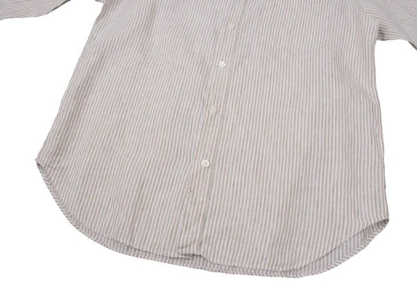 MARGARET HOWELL Linen Striped Shirt K-170068_010