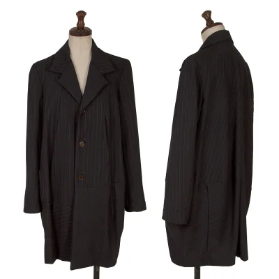 COMME des GARCONS Wool Pinstripe Dart Line Jacket