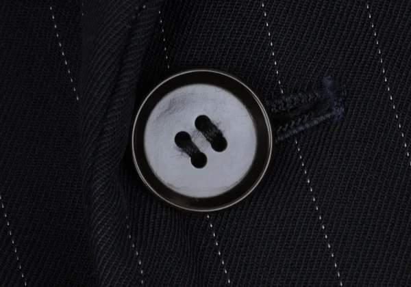 COMME des GARCONS Wool Pinstripe Dart Line Jacket K-170075_005