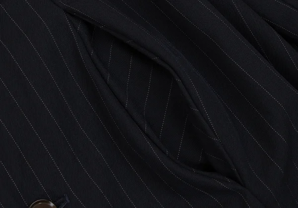 COMME des GARCONS Wool Pinstripe Dart Line Jacket K-170075_006