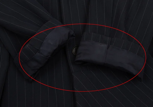 COMME des GARCONS Wool Pinstripe Dart Line Jacket K-170075_008