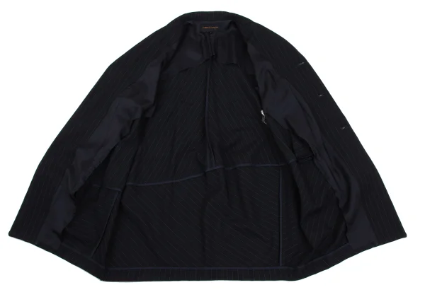 COMME des GARCONS Wool Pinstripe Dart Line Jacket K-170075_014