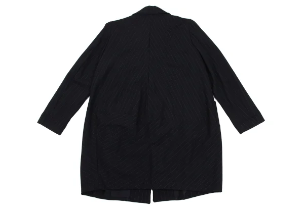 COMME des GARCONS Wool Pinstripe Dart Line Jacket K-170075_015