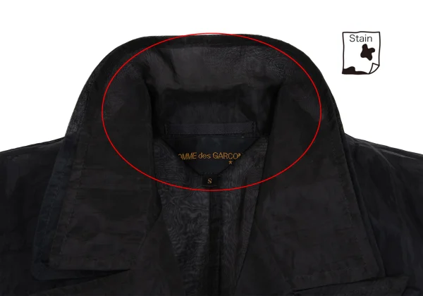 COMME des GARCONS Poly See-through Layered Jacket K-170079_005
