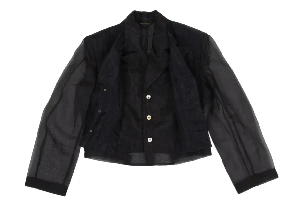 COMME des GARCONS Poly See-through Layered Jacket K-170079_013
