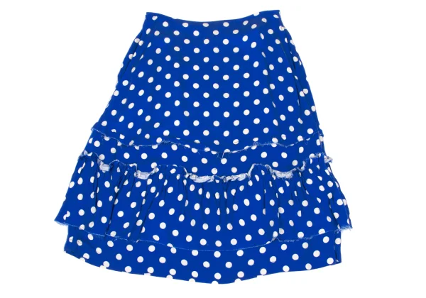 tricot COMME des GARCONS Dot Printed Cut Off Skirt K-170080_002