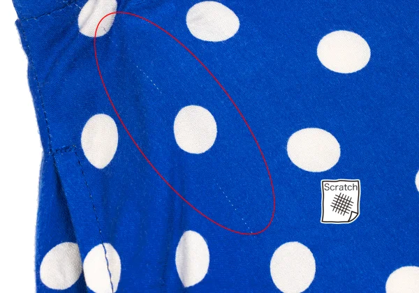 tricot COMME des GARCONS Dot Printed Cut Off Skirt K-170080_004