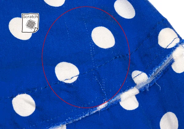 tricot COMME des GARCONS Dot Printed Cut Off Skirt K-170080_014