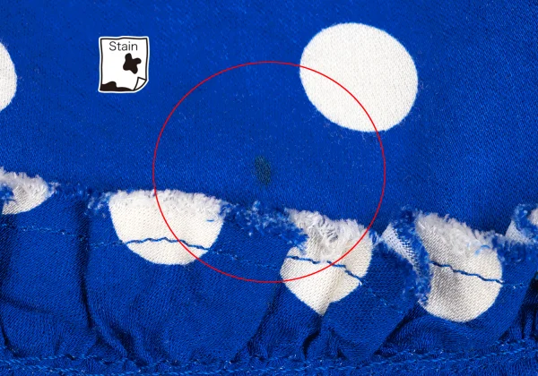 tricot COMME des GARCONS Dot Printed Cut Off Skirt K-170080_016