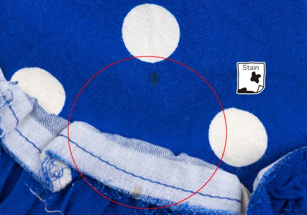 tricot COMME des GARCONS Dot Printed Cut Off Skirt K-170080_019