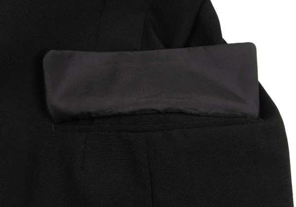 COMME des GARCONS Wool Shirring Sleeve Jacket K-170081_010