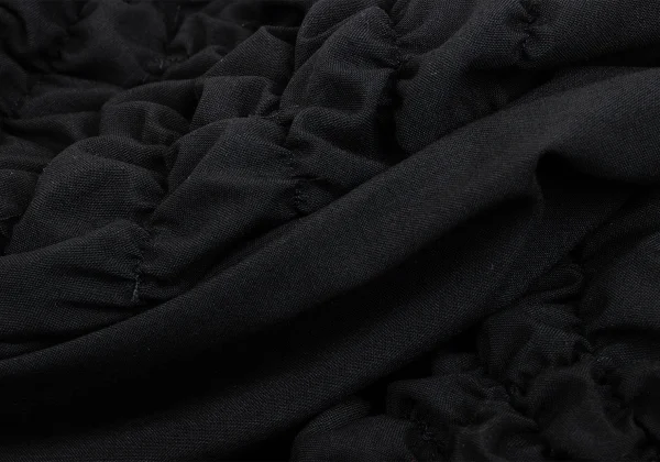 COMME des GARCONS Wool Shirring Sleeve Jacket K-170081_015