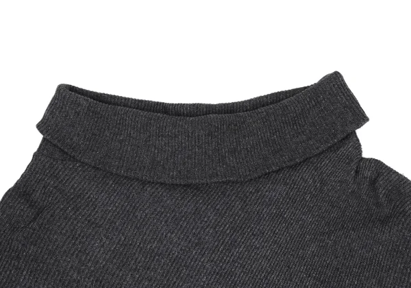 Y's Angola Blended Asymmetry Knit Top K-170083_003