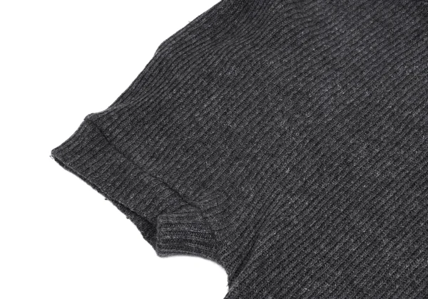 Y's Angola Blended Asymmetry Knit Top K-170083_005