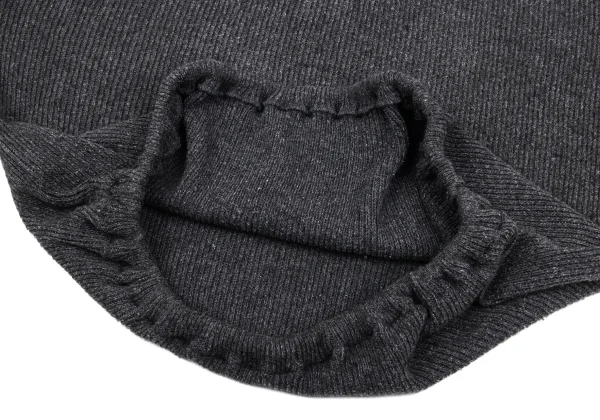 Y's Angola Blended Asymmetry Knit Top K-170083_010