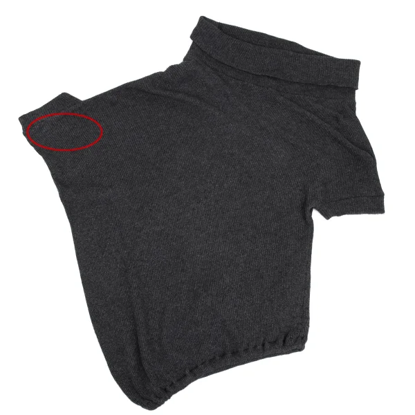 Y's Angola Blended Asymmetry Knit Top K-170083_011