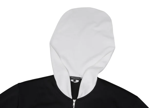 COMME des GARCONS HOMME PLUS Long Collar Poly Zip Neck Top K-170084_004