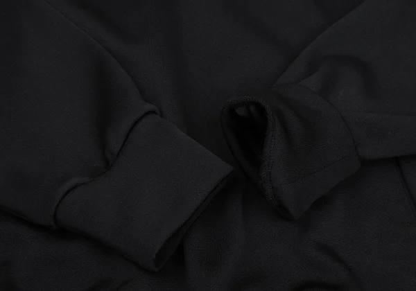 COMME des GARCONS HOMME PLUS Long Collar Poly Zip Neck Top K-170084_007