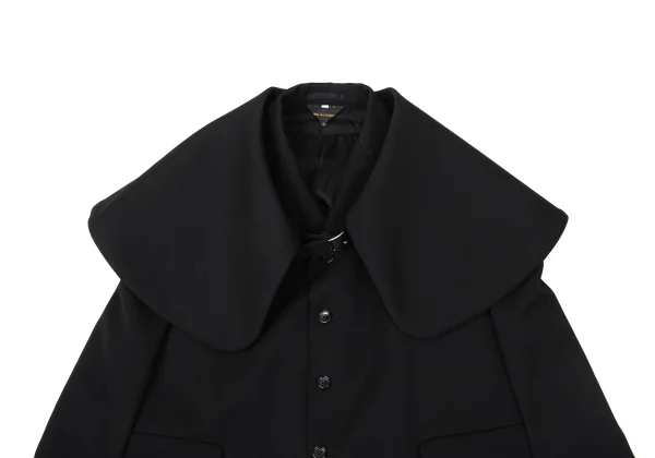 COMME des GARCONS Wool Belted Round Collar Jacket K-170087_003