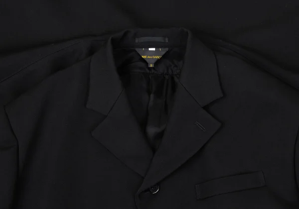 COMME des GARCONS Wool Belted Round Collar Jacket K-170087_006