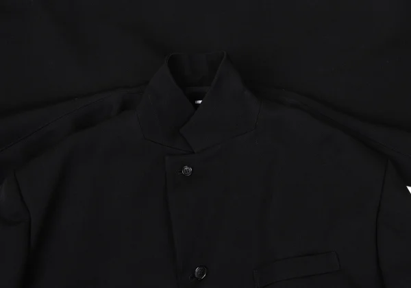 COMME des GARCONS Wool Belted Round Collar Jacket K-170087_008