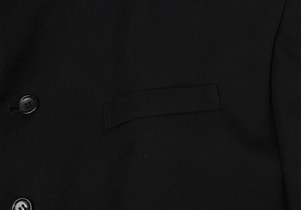 COMME des GARCONS Wool Belted Round Collar Jacket K-170087_010