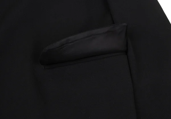COMME des GARCONS Wool Belted Round Collar Jacket K-170087_014