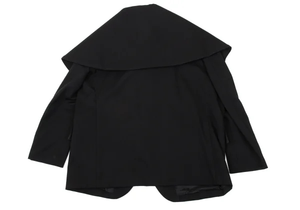 COMME des GARCONS Wool Belted Round Collar Jacket K-170087_016