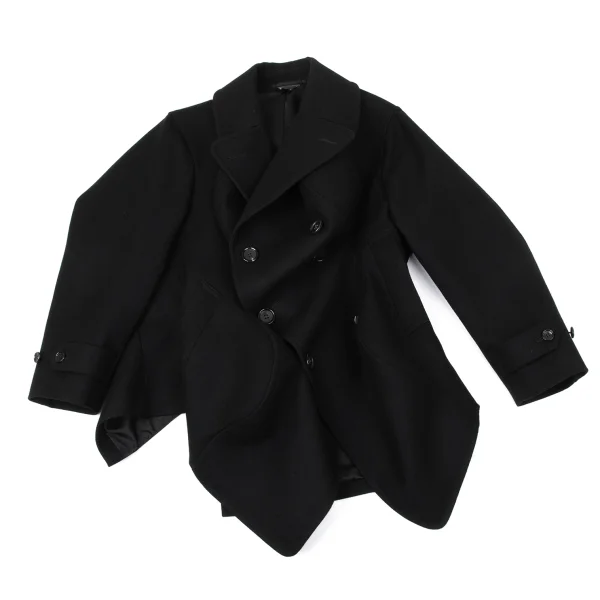 COMME des GARCONS Melton Wool 3D Curve Jacket K-170088_002