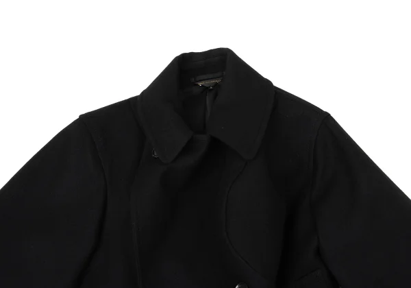 COMME des GARCONS Melton Wool 3D Curve Jacket K-170088_006