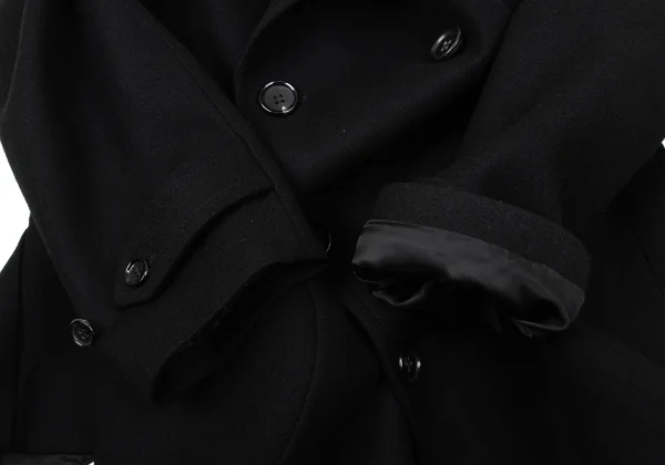 COMME des GARCONS Melton Wool 3D Curve Jacket K-170088_009