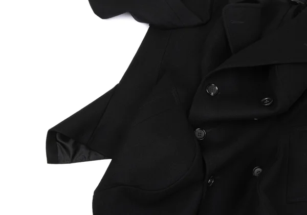 COMME des GARCONS Melton Wool 3D Curve Jacket K-170088_011