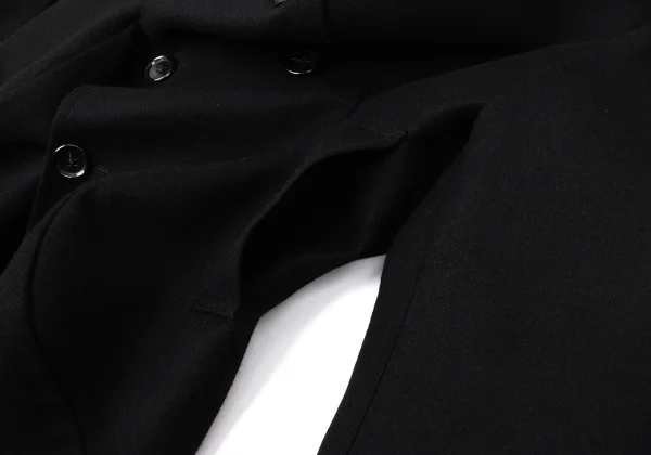 COMME des GARCONS Melton Wool 3D Curve Jacket K-170088_012