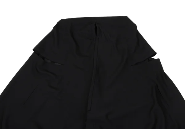 COMME des GARCONS Wool Cutting Sleeveless Coat K-170089_003