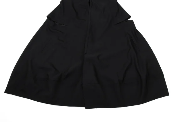 COMME des GARCONS Wool Cutting Sleeveless Coat K-170089_006