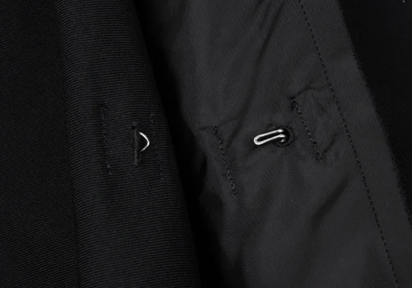 COMME des GARCONS Wool Cutting Sleeveless Coat K-170089_008